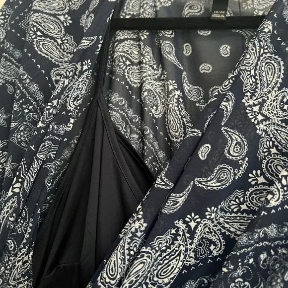 Lane Bryant Bandana Chiffon Maxi Dress - Picture 6 of 7